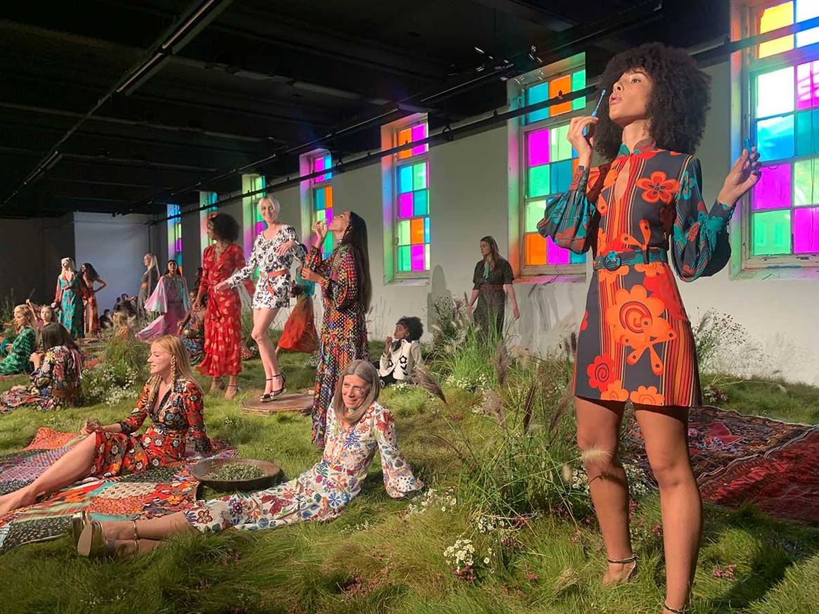 LFW SS20: Rixo - Back to the Garden
