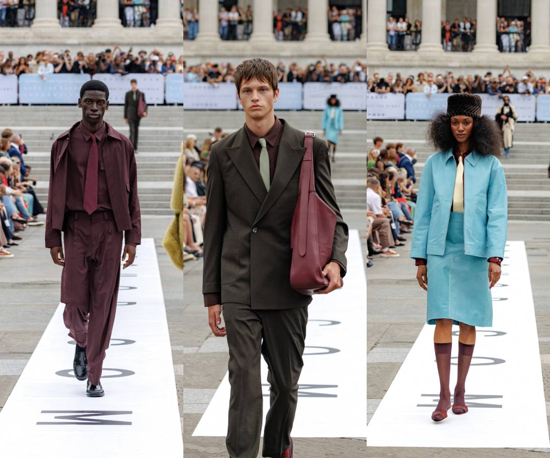 Topshop Trafalgar Square Show, AW25.