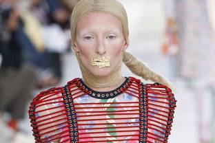 Paris fashion week controversies: pregnant bellies, gagged models and whitewashed catwalks