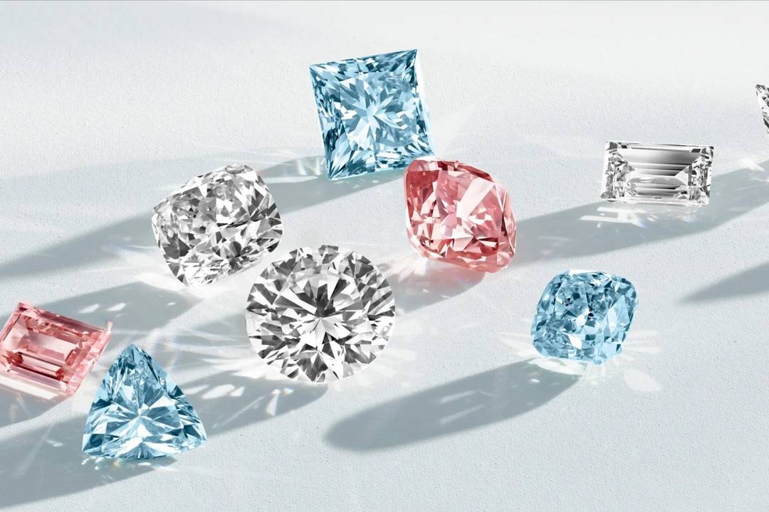 Lightbox's lab-grown diamonds.