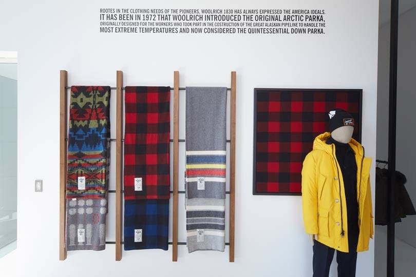 Zien: Woolrich opent flagshipwinkel in Aoyama , Japan