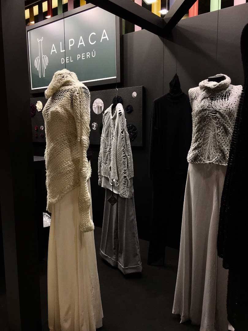 Alpaca del Perú, presente en la feria de hilados Pitti Filati