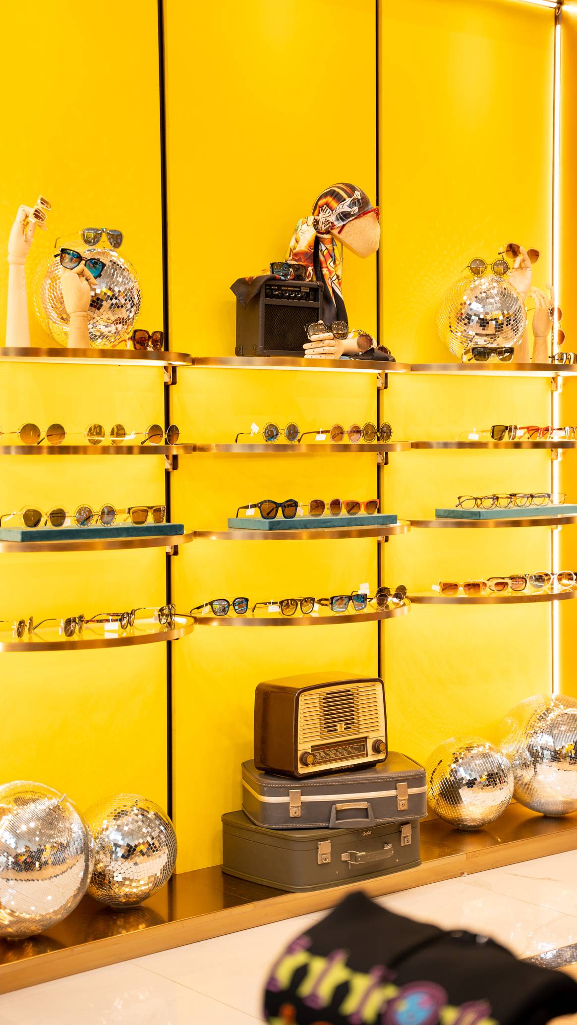 Elton John Eyewear Pop-up im Ingolstadt Village. Foto: The Bicester Collection