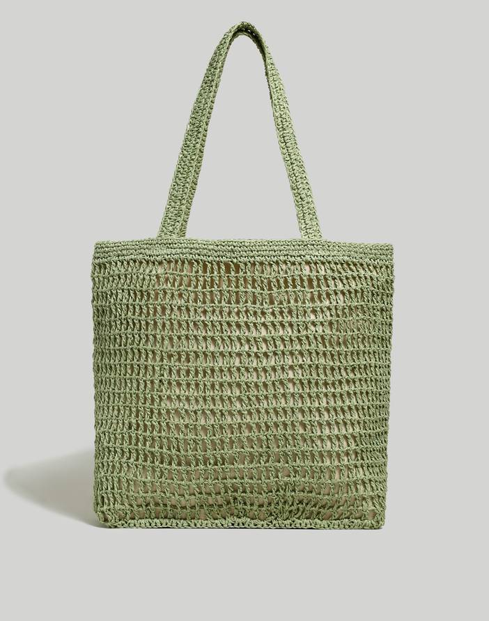 The Transport Tote: Straw Edition | Madewell