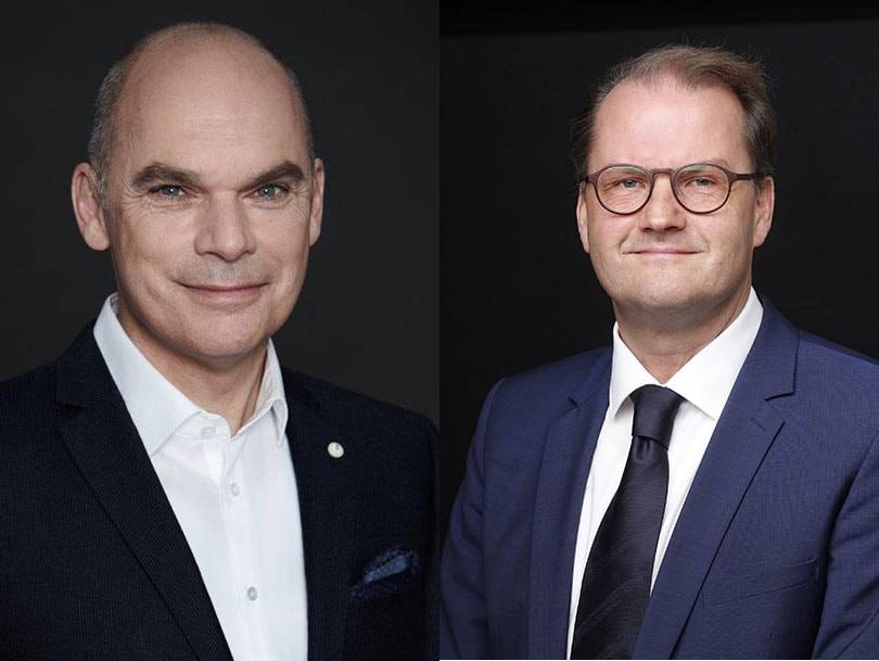Bild: Gerd Oliver Seidensticker, Präsident (links) & Thomas Lange, Hauptgeschäftsführer GermanFashion (rechts).