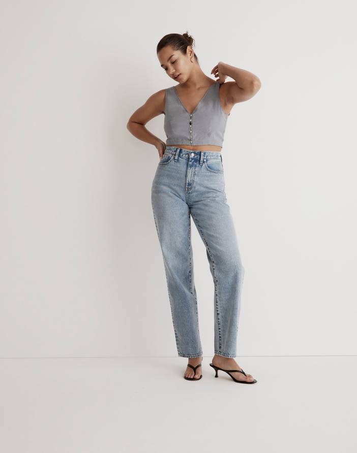 Softdrape Gwen Crop Vest Top | Madewell