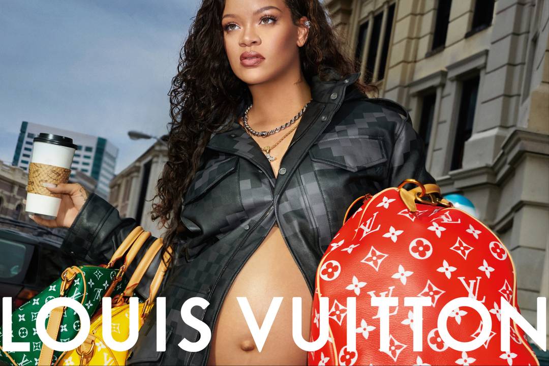 Rihanna pour la campagne PE24 de Louis Vuitton