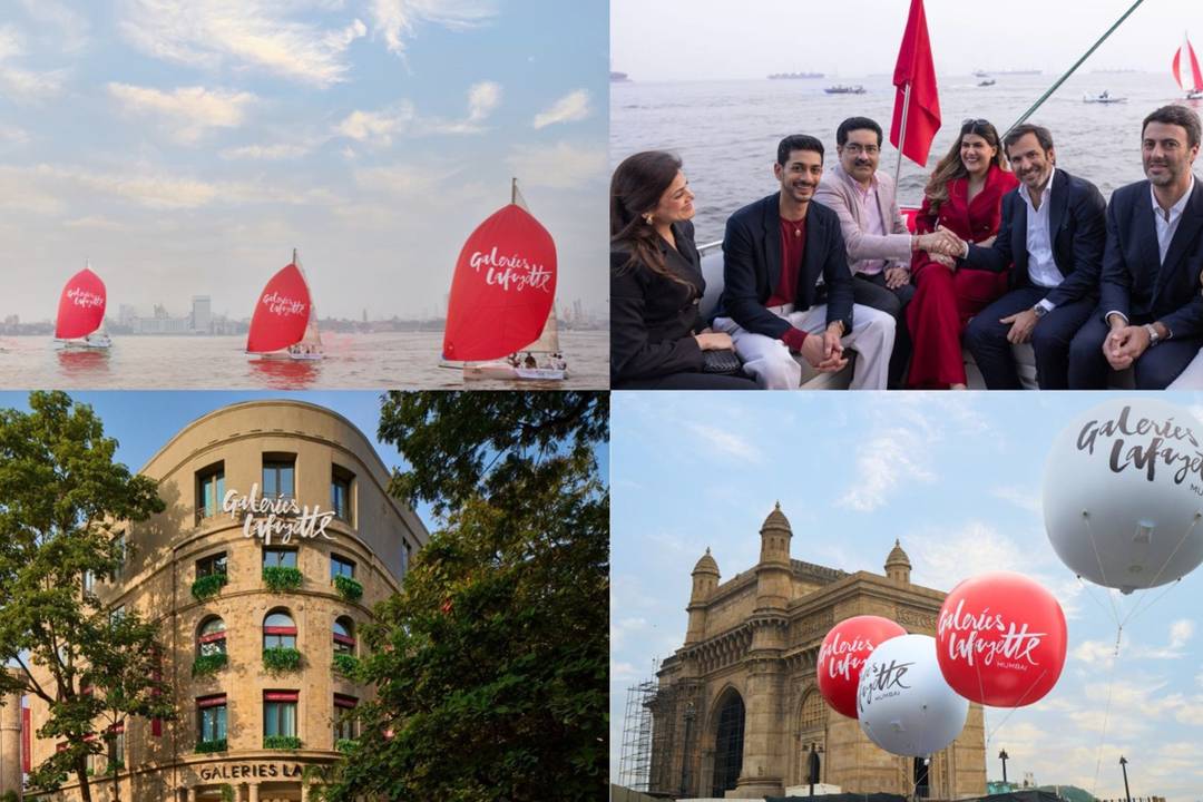 Galeries Lafayette inaugura a Mumbai, in India.