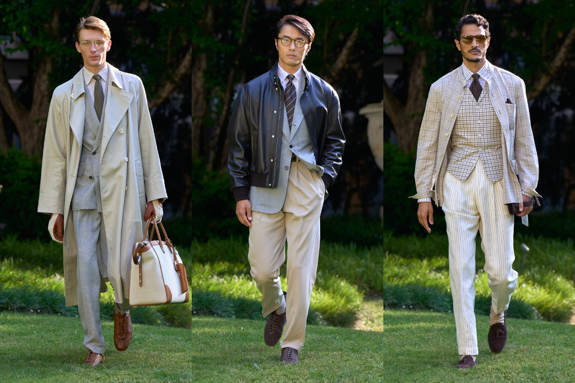 Dunhill SS26 collection at Milan Men's Fashion Week
