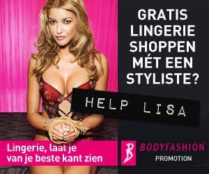 Gratis lingerie shoppen met een styliste? Help Lisa!