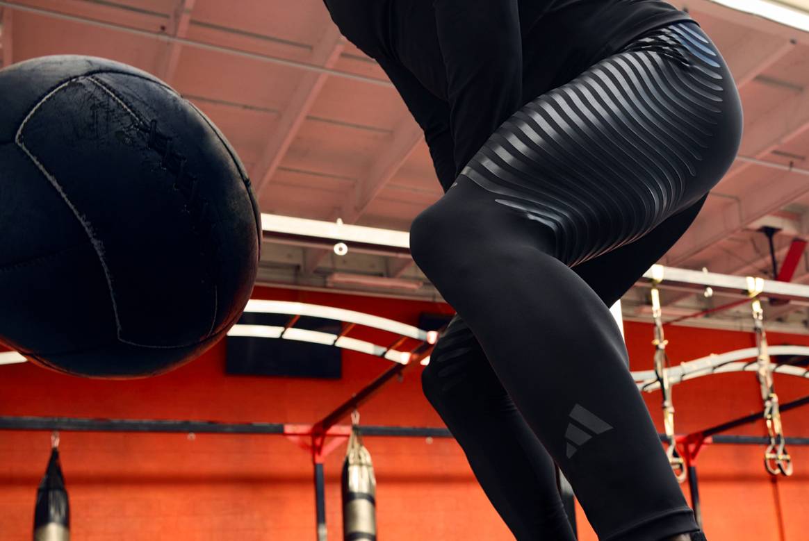 Adidas Techfit Control Kollektion mit ‘Rheon’-Technologie. Foto: Adidas