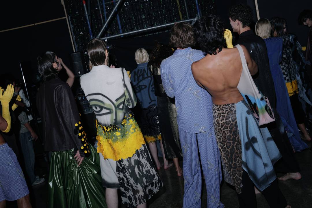 Manuk Aleksanyan en Visa Fashion Week Almaty.