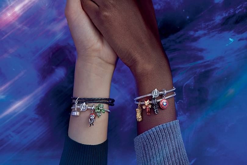 Image: Pandora;  Marvel x Pandora