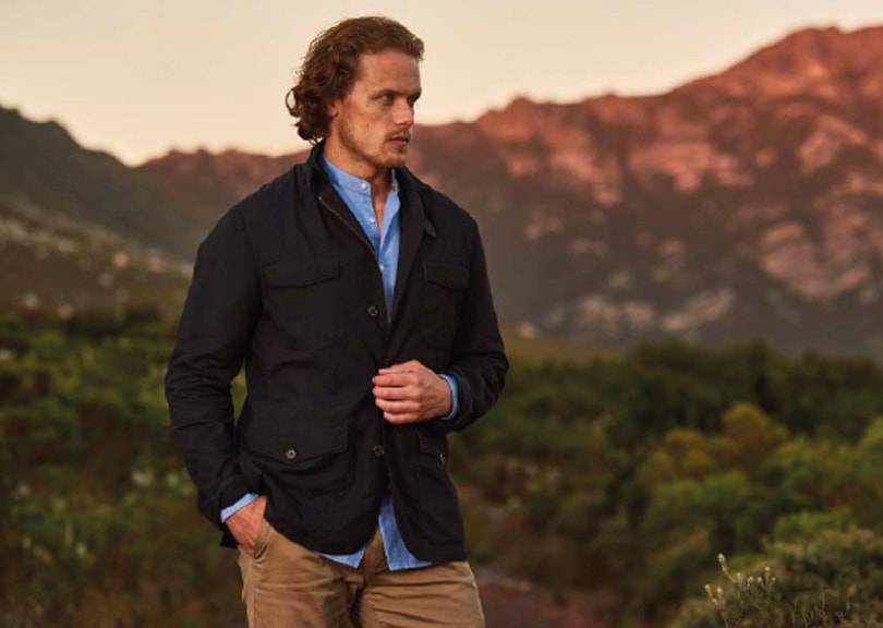 Barbour crea una colección cápsula con el actor Sam Heughan