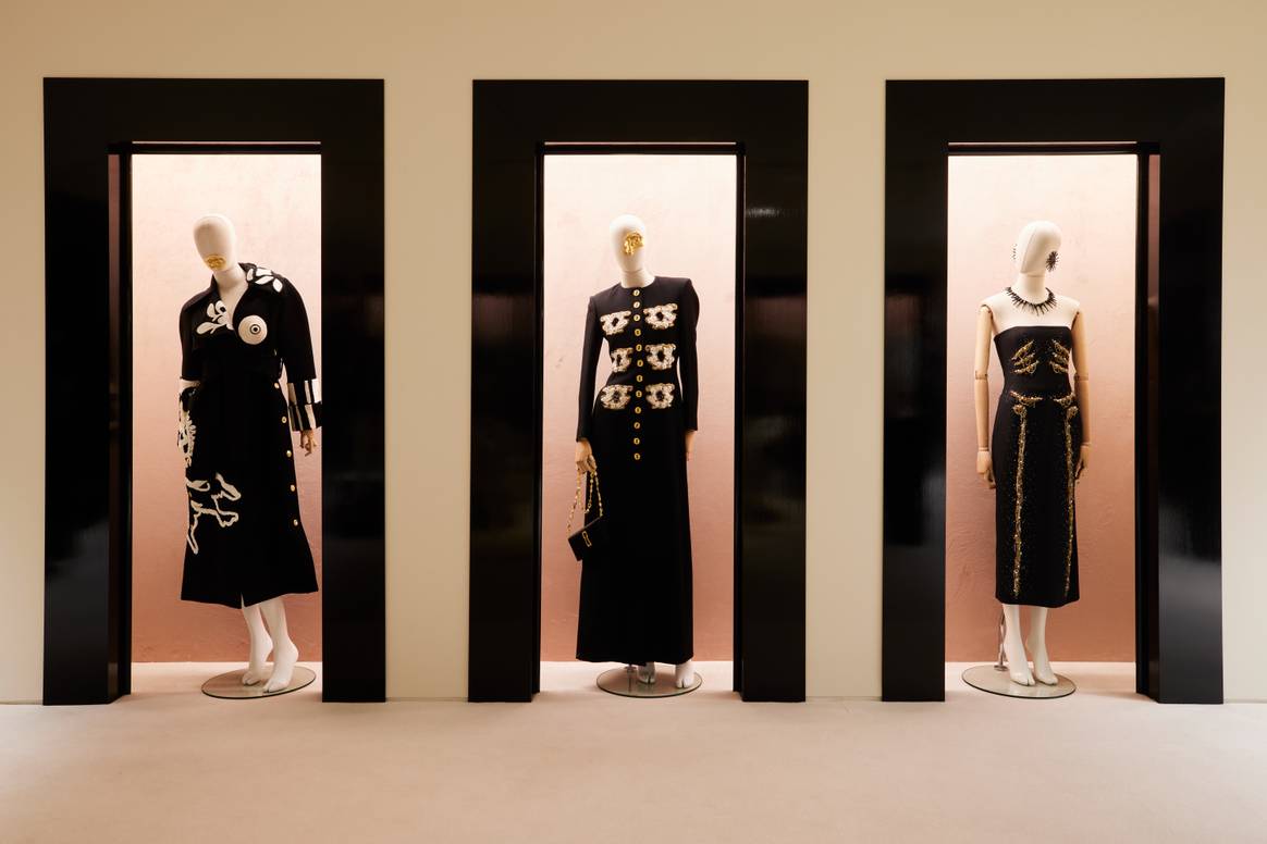 Schiaparelli shop at Harrods, London. Photo credit: Shaun James Cox