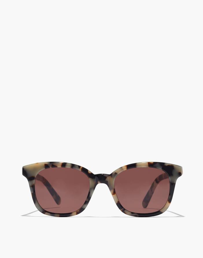 ISO Madewell Venice Flat Frame in MILKY TORT Venice Flat-Frame Sunglasses | Madewell main image 2