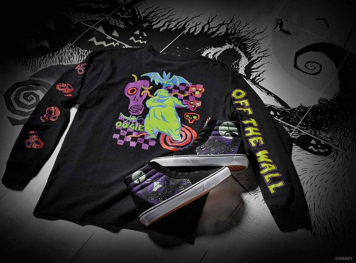 Vans en Disney brengen hommage aan The Nightmare Before Christmas, Tim Burtons cultklassieker