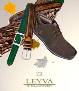 Leyva presenta su nueva colección de cinturones y zapatos para el invierno 2013  en Pitti Uomo