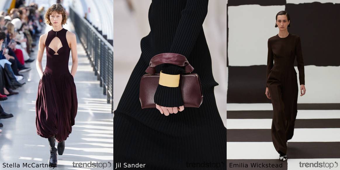 Frische Catwalk-Farbtrends der Damenmode HW22