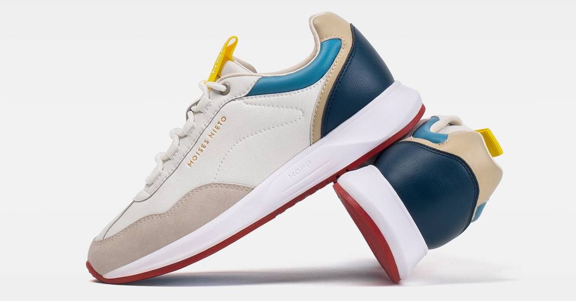 Moisés Nieto diseña unas zapatillas para Hoff