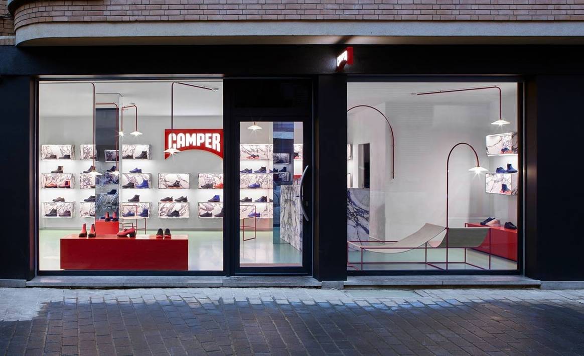 Camper strikt Muller van Severen voor nieuw winkelinterieur Antwerpse store