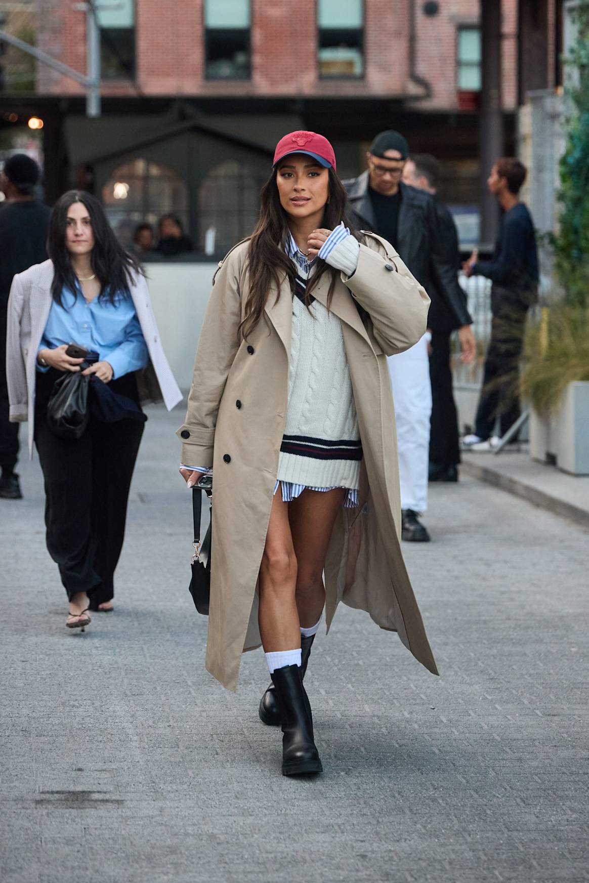 NYFW SS25 street style (el estilo de la calle).