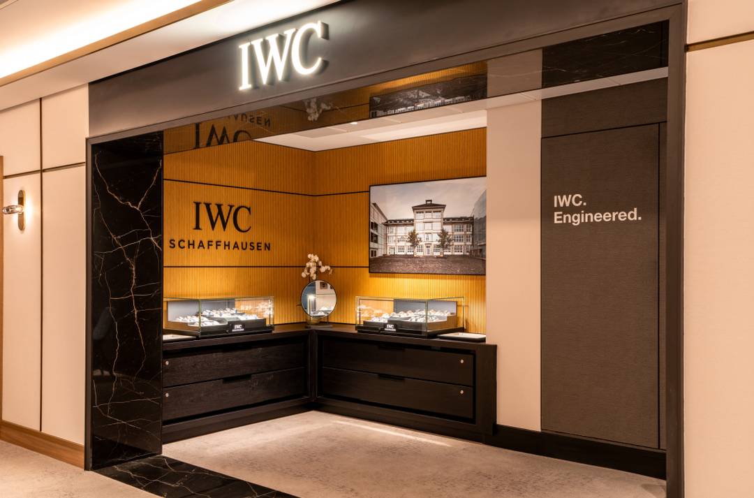 IWC boutique on The Ritz-Carlton Yacht Collection Luminara
