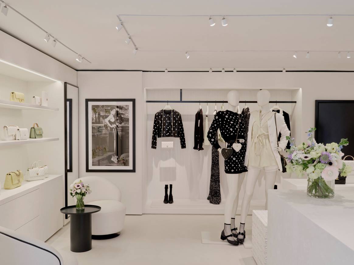Boutique Chanel à Capri. Crédit photo : Chanel