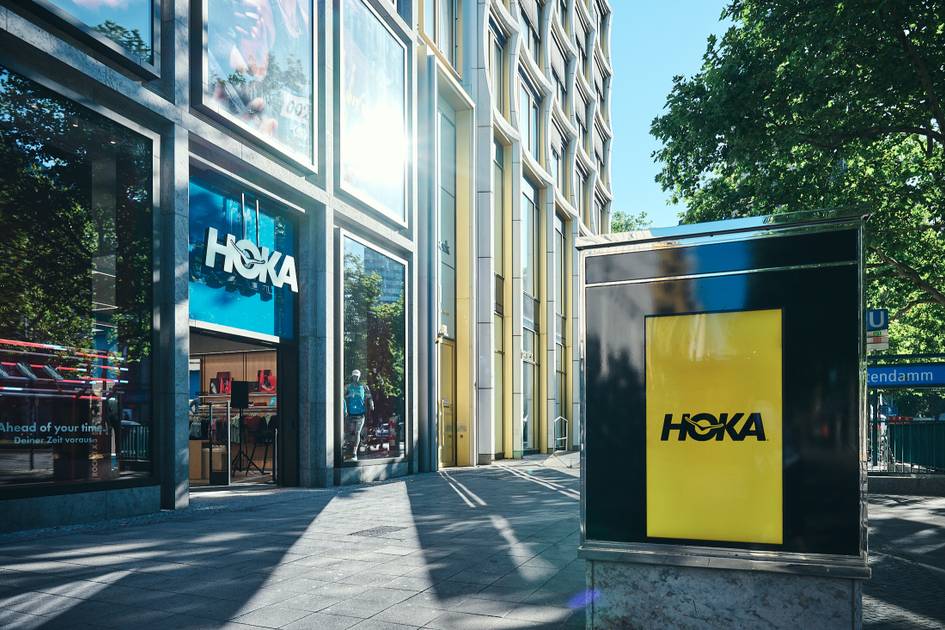 Hoka store opening in Berlin Kurfürstendamm