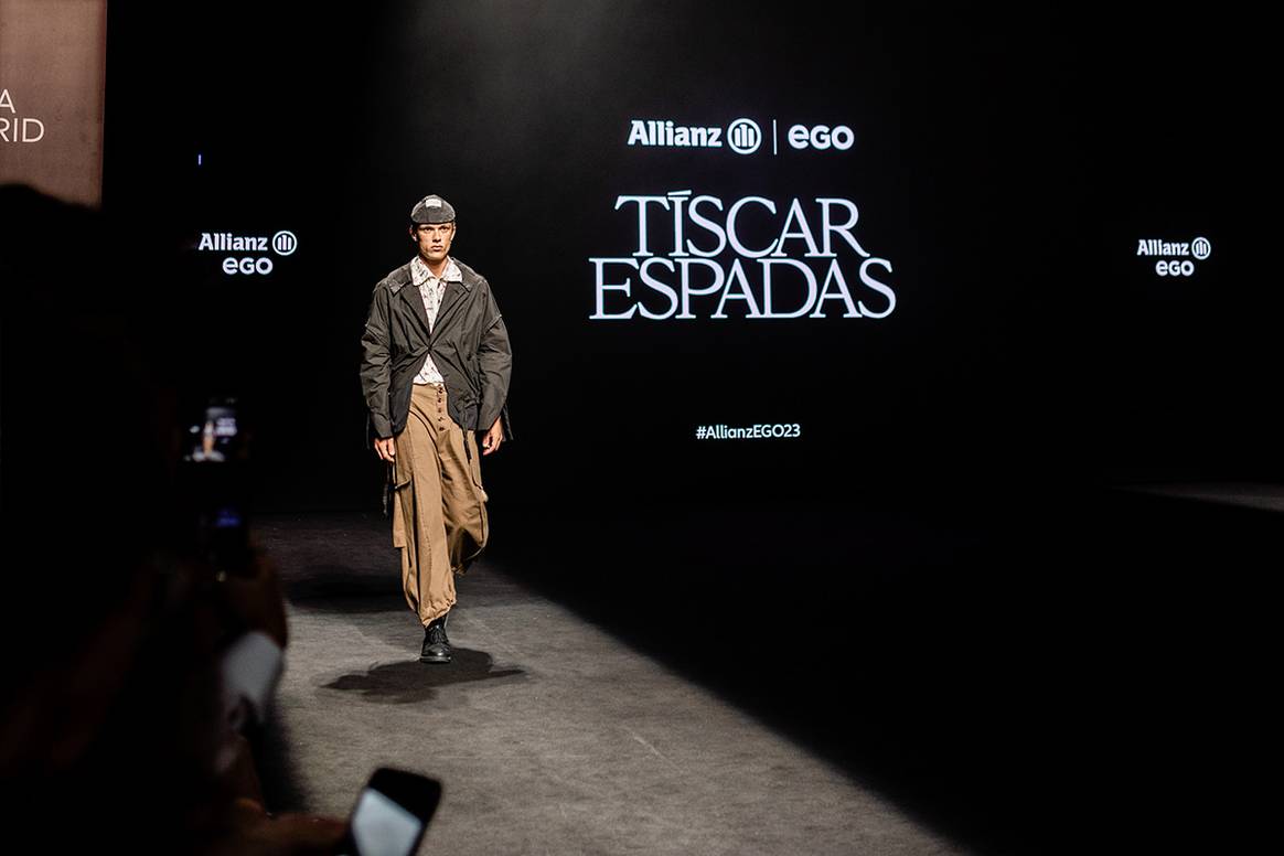 Desfile de Tíscar Espadas en la pasarela Allianz Ego de MBFWMadrid, el domingo 17 de septiembre de 2023.