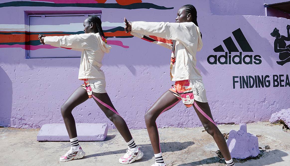 Photo Credits: Colección cápsula de Thebe Magugu para Adidas.