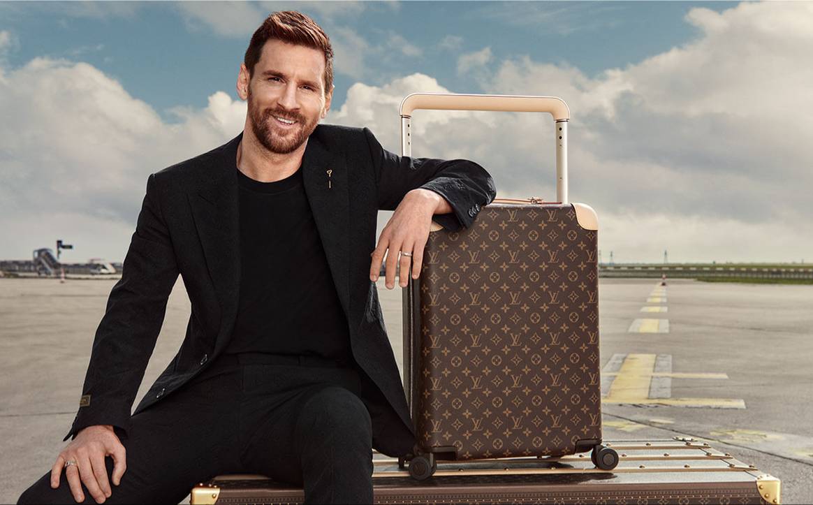 Cortesía de Louis Vuitton. Leo Messi