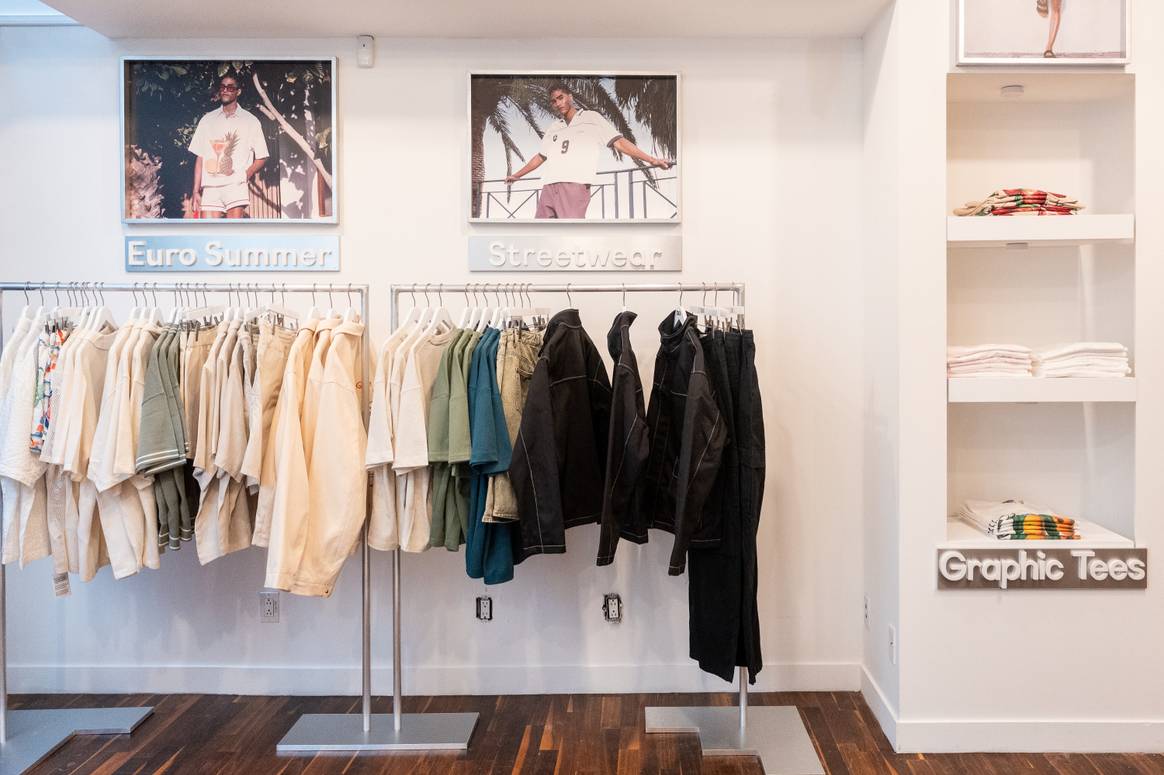 Asos New York pop-up store.