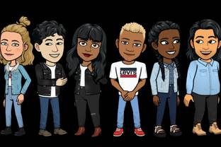 Snapchat et Levi’s lancent la collection Levi’s x Bitmoji