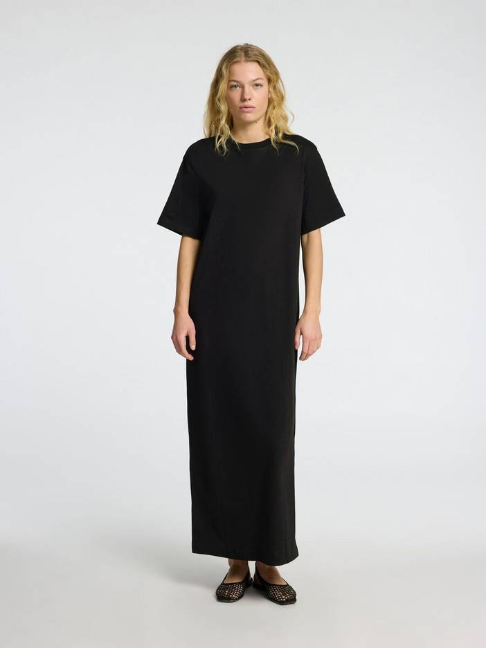 Maxi Jurk Met Korte Mouwen | Selected-Femme