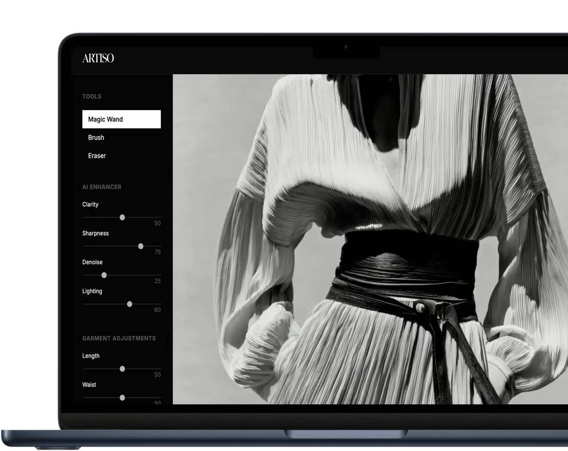 Frontend de la plataforma Artiso de IA agentiva.