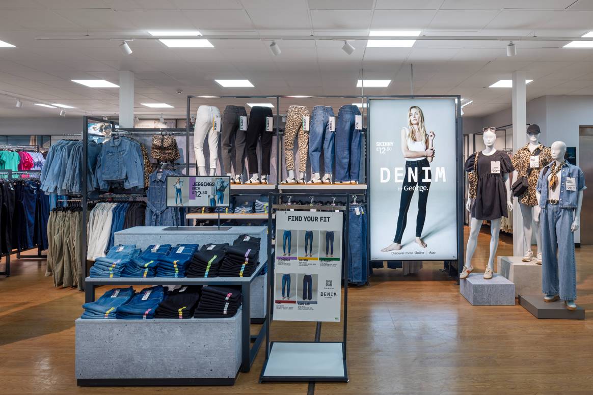Asda's new George concept store.
