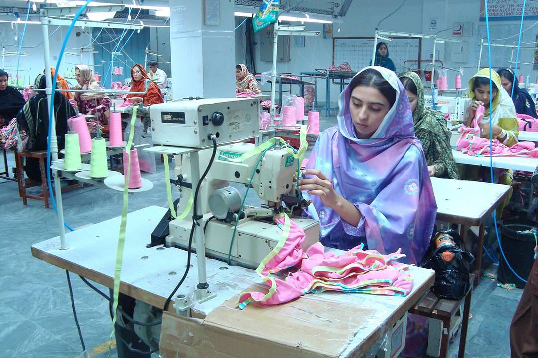 Garment manufacturing in Pakistan