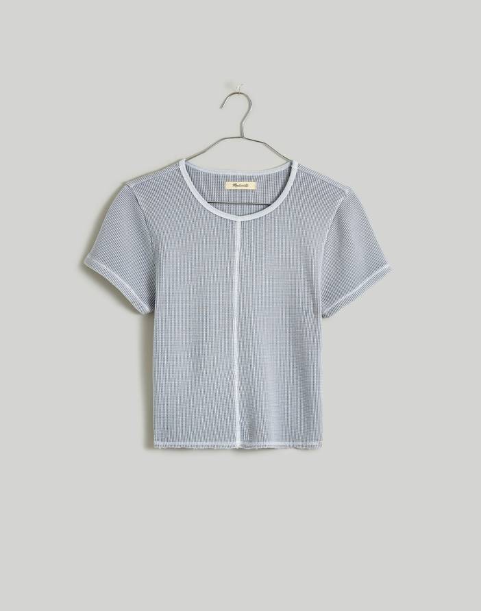 Plus Waffle Knit Crewneck Tee | Madewell