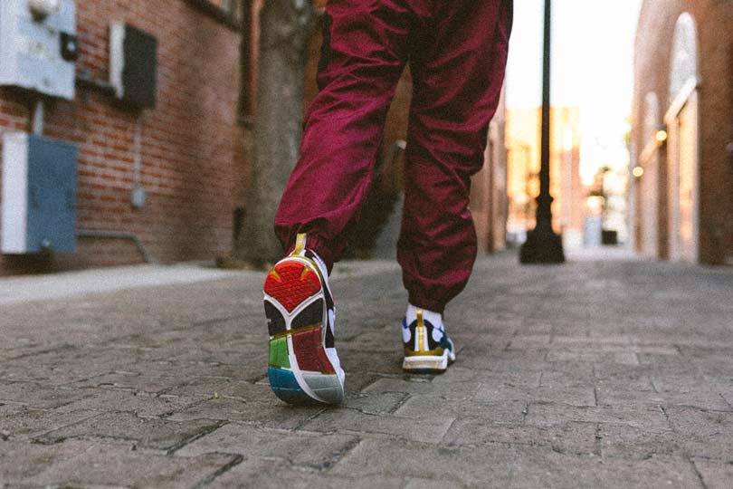 Sneakers Asics par la Pensole Footwear Design Academy pour Foot Locker