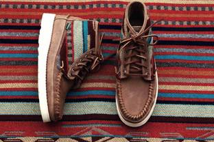 Sebago crea una colección de botas de lana junto a la icónica Pendleton