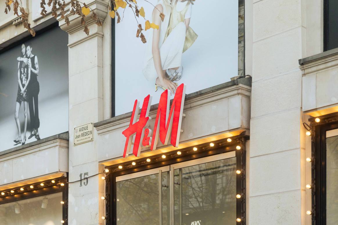 La boutique H&M, avenue Jean Medecin à Nice