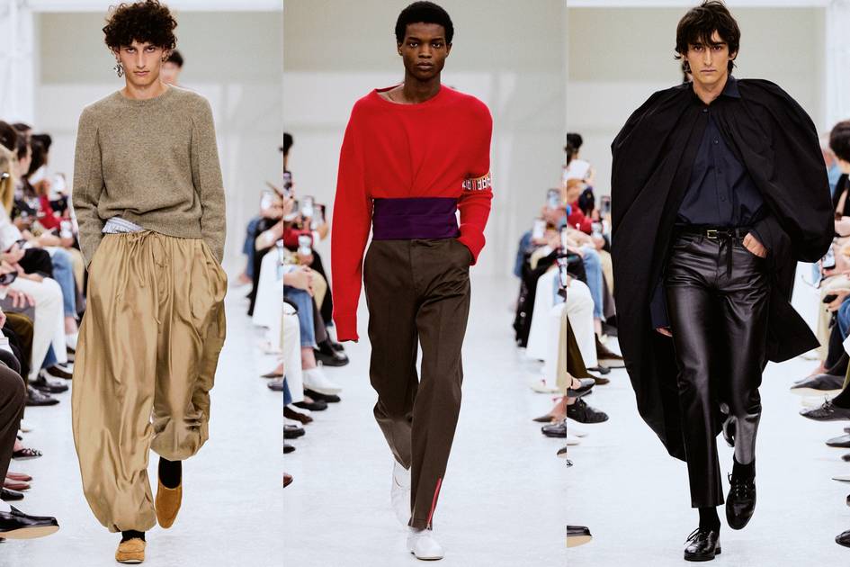 Paris-Fashion-Week-Michael-Rider-setzt-bei-Celine-auf-Volumen-und-Bewegung
