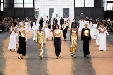 90s Glam and activism on display at New York Fashion Week