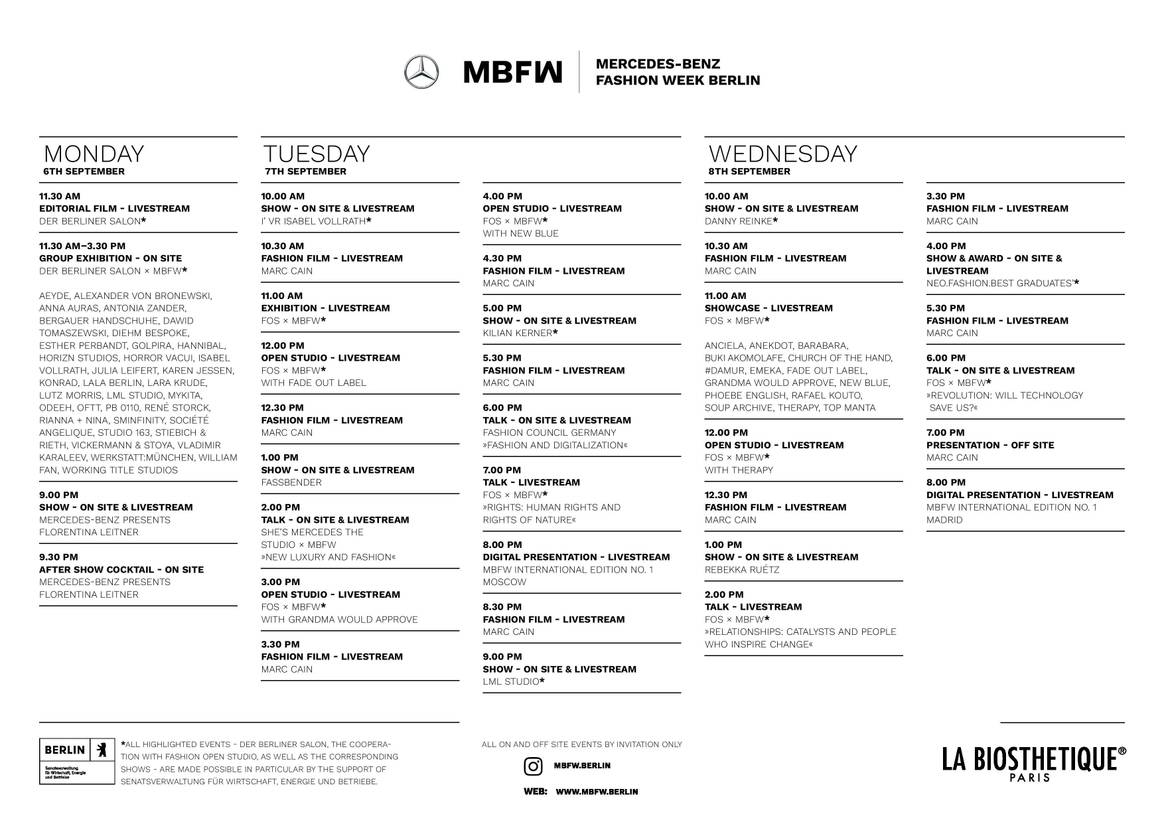 MBFW Berlin