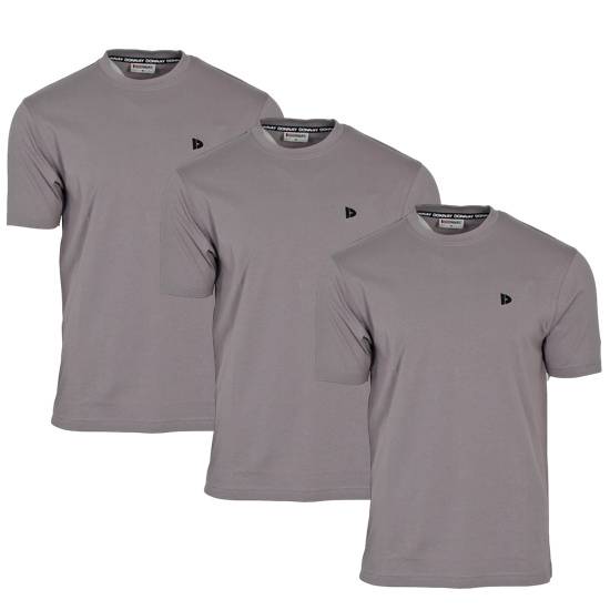 Heren - 3-Pack - T-Shirt Vince | Donnay