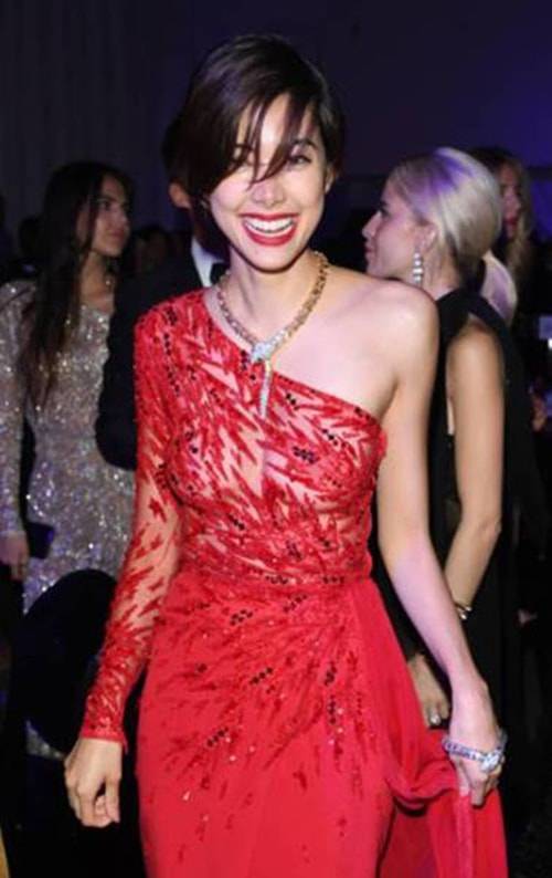 Stars shine in BVLGARI at the Amfar Gala dinner during the Milan Fashion Week