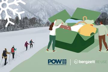 Bergzeit investiert weiter in eigene Second-Hand-Plattform, baut Zusammenarbeit mit Protect Our Winters aus