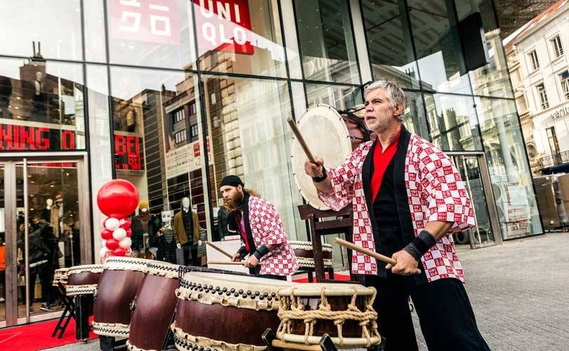 Uniqlo winkel in Brussel geopend