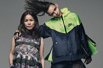 Nike in zee met Sacai